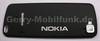 Akkufachdeckel schwarz Nokia 5220 Xpress Music original Batteriefachdeckel Abdeckung vom Akku, Rckenschale