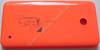 Akkufachdeckel orange Nokia Lumia 635 original B-Cover, Batteriefachdeckel, Akkudeckel, R�ckenschale bright orange