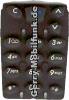 Tastenmatte f�r Nokia 5110 5130 schwarz nicht durchl.