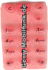Tastenmatte f�r Nokia 5110 5130 rot durchscheinend