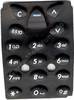 Tastenmatte f�r Nokia 5110 5130 im Look 6110 schwarz durchscheinend