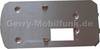 Metallplatte f�r Schieber Siemens SL65 (Slidecover)