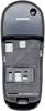 Geh�useunterteil Siemens S45 galaxy black incl. interner Antenne, Seitenschalter, Seitentasten, Infrarotfenster, Simkartenhalter