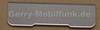 Kleines Geh�useteil Siemens CF75 original silber, Kleiner Clip der Schale