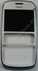 Oberschale wei� Nokia Asha 302 original A-Cover mit Displayscheibe white