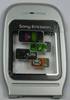 Unterer Geh�userahmen gro�es Display SonyEricsson Z200 Frosty White