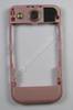 Unterschale Tastatur Pink Nokia 7390 original Cover mit Akkuverschluß, Bluetooth Antenne, Ladebuchse, Ladekonnektor, Blitzlicht LED, Kamerascheibe