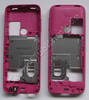 Unterschale pink Nokia 3500 Classic original B-Cover Gehuserahmen incl. Powerkey, Tastenmatte Ein/Aus, Lautstrketaste, Mikrofon, Ladebuchse, Simkartenhalter