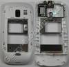 Unterschale, Geh�usetr�ger wei� Nokia Asha 302 original B-Cover white mit Simkartenhalter, Kamerascheibe, Akkufach-Verschlu�