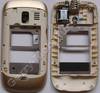 Unterschale, Geh�usetr�ger gold Nokia Asha 302 original B-Cover golden light mit Simkartenhalter, Kamerascheibe, Akkufach-Verschlu�