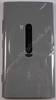 Unterschale, R�ckenschale grau Nokia Lumia 920 original Back-Cover incl. Kamerascheibe, Blitzlicht LED, Capture key ( Seitentaste ) grey matt