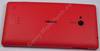 Unterschale, Geh�usetr�ger rot Nokia Lumia 720 original Back Cover, CARE UNIBODY ASSY GENERIC RED P6012, Akkufachdeckel, Batteriefachdeckel