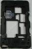 Unterschale, Geh�usetr�ger Nokia Asha 501 Dualsim original D-Cover, Geh�userahmen incl. Ladebuchse, Simkartenhalter und Freisprechlautsprecher