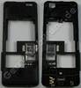 Unterschale, Geh�usetr�ger schwarz Nokia 206 DualSim original D-Cover black