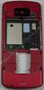 Unterschale, Geh�usetr�ger rot Nokia 700 original D-Cover coral red, Geh�usetr�ger, incl. Kamerascheibe, Kameralinse, Seitentasten ( Lautst�rketaste, Sperrtaste, Kamerataste, Fototaste) interne Antenne