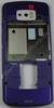 Unterschale, Geh�usetr�ger lila Nokia 700 original D-Cover purple, Geh�usetr�ger, incl. Kamerascheibe, Kameralinse, Seitentasten ( Lautst�rketaste, Sperrtaste, Kamerataste, Fototaste) interne Antenne