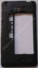 Unterschale, Geh�userahmen schwarz Nokia X original D-Cover Geh�usetr�ger black