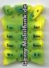 Tastenmatte f�r Nokia 3210 gelb/gr�n-hell