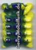 Tastenmatte f�r Nokia 3210 gelb/blau