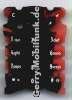 Tastenmatte f�r Nokia 3210 schwarz/rot