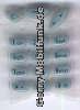 Tastenmatte f�r Nokia 3210 blaumetallic-hell