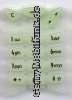 Tastenmatte f�r Nokia 3210 gelb-hell