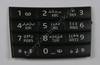 Tastenmatte Telefon schwarz Nokia E66 original große Tastatur international (arabic) steel black
