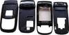 Komplettes Gehuse Samsung D500 schwarz/blau (Oberschale,Unterschale, Slider - alle Gehuseteile ohne Schiebemechanik Cover)