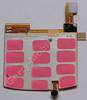 Mikrofon Samsung D800 original, mit Domesheet vom Schieber -Tastenfolie Men�tasten