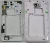 Unterschale weiss Samsung i9100 Galaxy S2 Geh�usetr�ger mit Kamerascheibe, Lautst�rketaste, Einschalttaste - Powertaste