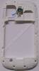 Unterschale weiss Samsung i8190 Galaxy S3 Mini Geh�userahmen hinten mit Kamerascheibe white