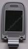 Unterschale Klappe mit gro�er Displayscheibe SonyEricsson Z520i silber, Cover