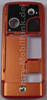 Unterschale SonyEricsson W200i Orange, Geh�userahmen, Cover incl. Antenne