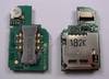 Simkartenleser und Speicherkartenleser SonyEricsson G900i Platine mit Speicherbatterie und  Kartenleser f�r die Simkarte und die Speicherkarte