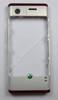 Unterschale weiss, Geh�userahmen SonyEricsson W595i Backcover, Akkutr�ger cosmo white
