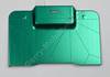 Dekoplate gr�n f�r Ger�te Version grau SonyEricsson W595i hintere Abdeckung vom Schieber, farbige Metallplatte grey