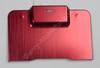 Dekoplate rot f�r Ger�teversion ruby black SonyEricsson W595i hintere Abdeckung vom Schieber in red, farbige Metallplatte f�r das schwarze ( ruby black ) Ger�t