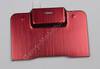Dekoplate rot f�r weisses SonyEricsson W595i hintere Abdeckung red vom Schieber, farbige Metallplatte Ger�teversion white