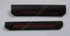 Blenden schwarz SonyEricsson W595i Top-Cover + Bottom-Cover Cap ruby black, Zierblenden oben und unten
