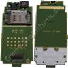 Displayboard original Nokia 6111 Displayplatine mit Tastaturplatine und LEDs, Simkartenhalter, Simkartenleser, Lautsprecher, Tastaturfolie der Men�tasten