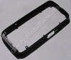 Gehäuserahmen Nokia 5235 original B-Cover schwarz mit Lautstärketaste, Einschalttaste, Fototaste, Abdeckung USB Anschluß black