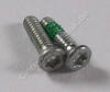 2 Schrauben 1,4mm Senkkopf Nokia N8 original Metric 2000, Torx TX4+ Schraube sitzt seitlich am Gerät zum austauschen des Akku