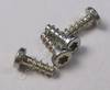 4 St�ck Schrauben 1,4x4,0 Nokia C1-02 original Schraubenset, Torx TX4+ silber