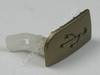 USB Abdeckung gold Nokia 6303i Classic original Stopfen vom USB Anschlu� khaki gold