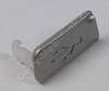 USB Abdeckung silber Nokia 6260 Slide original Abdeckung vom USB-Anschlu� burning silver