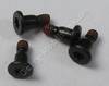 Schraubenset 1,4x3,7 schwarz Nokia X7-00 original 4 St�ck Schrauben black Torx TX4+, Schrauben auf der unteren schmalen Seite im Bottom Cover