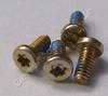4 Stück Schrauben 1,4x3,2mm gold Nokia C7-00 Schraubenset Torx TX4+