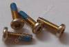 4 Stck Schrauben 1,4x5,0mm gold Nokia C7-00s Oro Schraubenset Torx TX4+