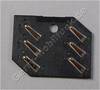 Simkartenleser Nokia Asha 210 original Sim Konnektor der Platine, L�tbauteil CONN SIM 2X3POL P2.54 15V 1A