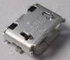 Micro-USB Konnektor 5 polig Nokia X2-02 original Anschlu�buchse Datenkabel L�tbauteil